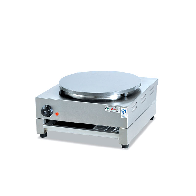 DE-1 Stainless Steel Electric Single Crepe Maker commercial kitchen equipment