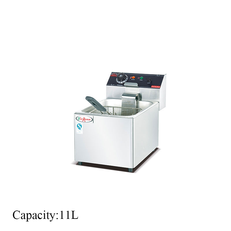 DF-11L Counter top electric 1 tank fryer with 1 basket 11L/tank commercial kitchen equipment