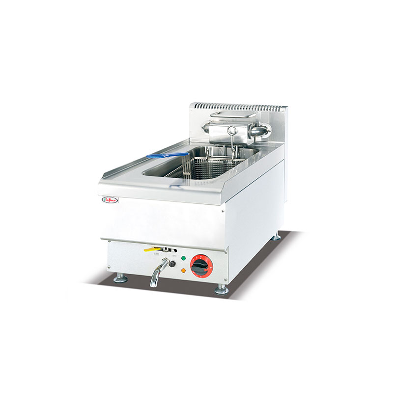DF-645 Counter top electric fryer 1-tank & 1-basket capacity: 12L commercial kitchen equipment