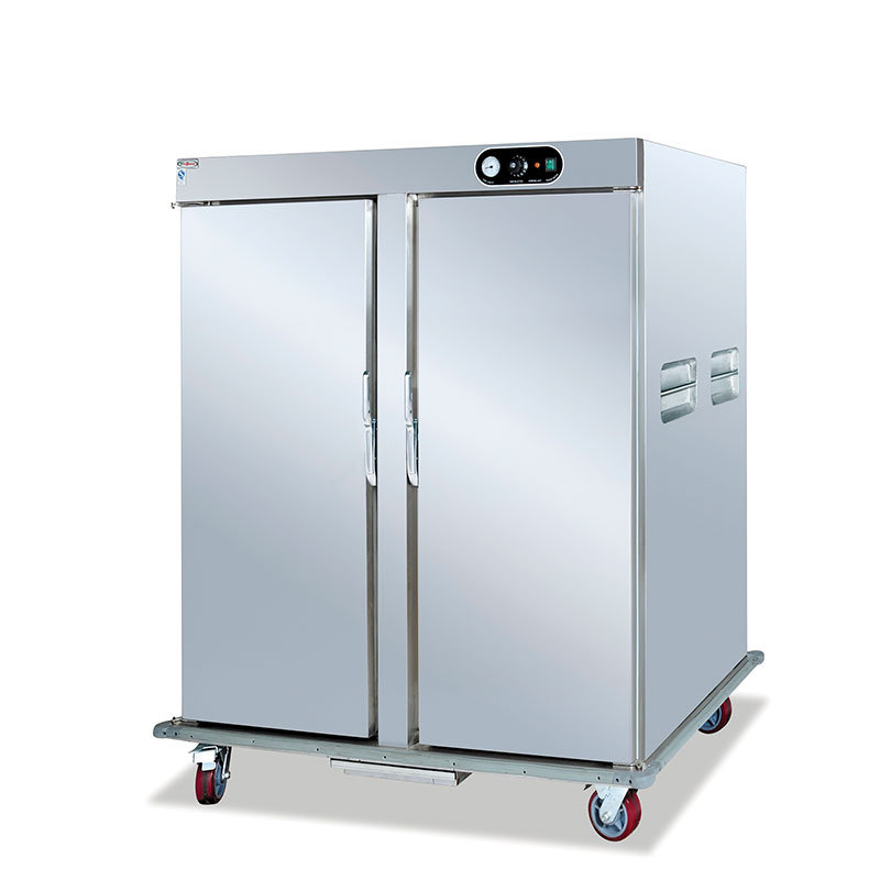 DH-11-22 Mobile double door food warmer cart with 22 layer product photo