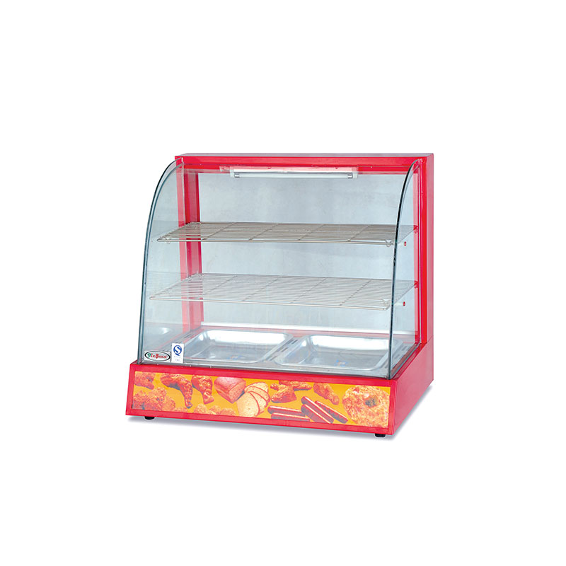 DH-827 Electric Curved Glass Warming Showcase product photo
