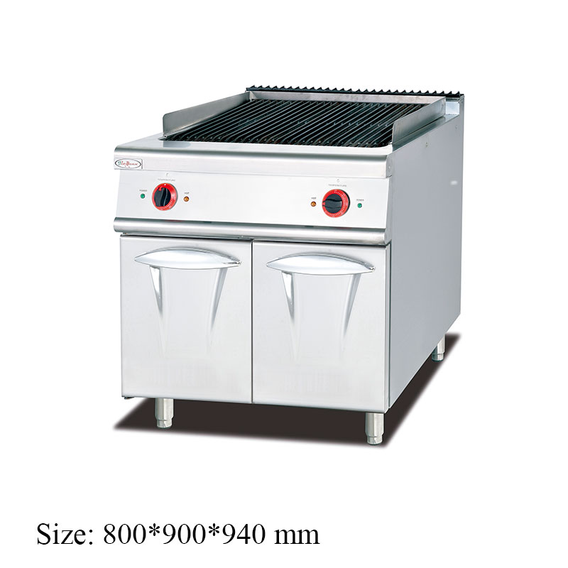 EB-889 Electric Lava Rock Grill with Cabinet commercial kitchen equipment