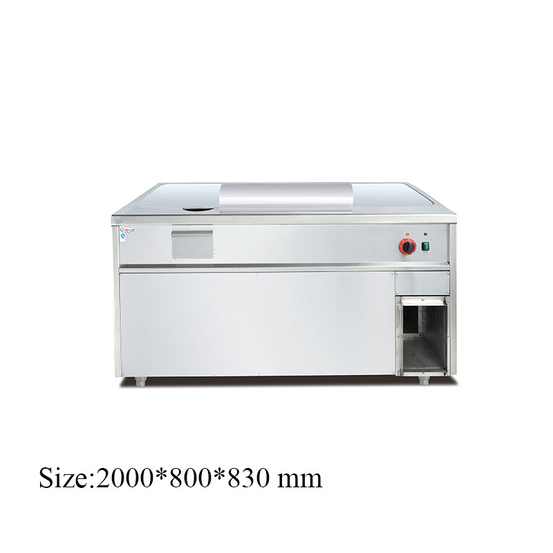 EG-108A Electric Teppanyaki 1. with exhaust ventilation commercial kitchen equipment