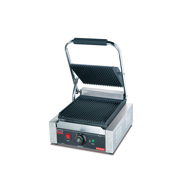 EG-811 Electric Stainless Steel Panini Grill commercial kitchen equipment