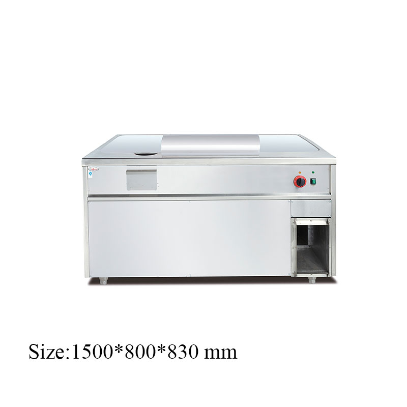 EG-88A Electric Teppanyaki 1. with exhaust ventilation commercial kitchen equipment