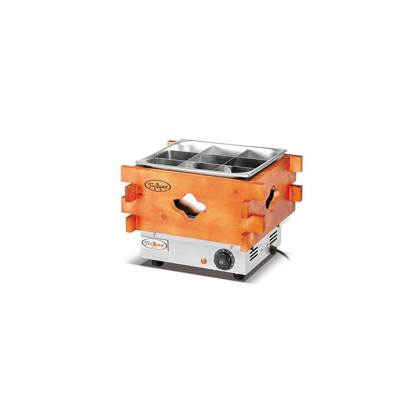 EH-10 Electric 1 Hot Plate with 2 Pans on Top product photo