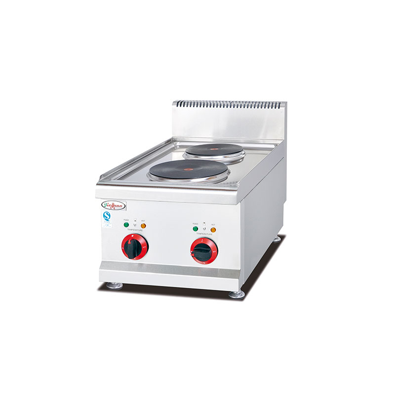EH-637 Counter top electric 2-plate cooker commercial kitchen equipment