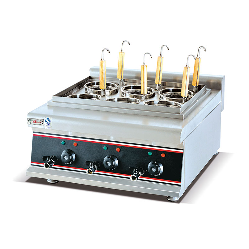 EH-688A Counter Top Noodle Cooker with Water Tap commercial kitchen equipment