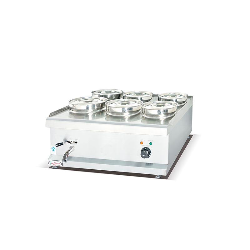 EH-6D Electric bain marie 6-pans commercial kitchen equipment