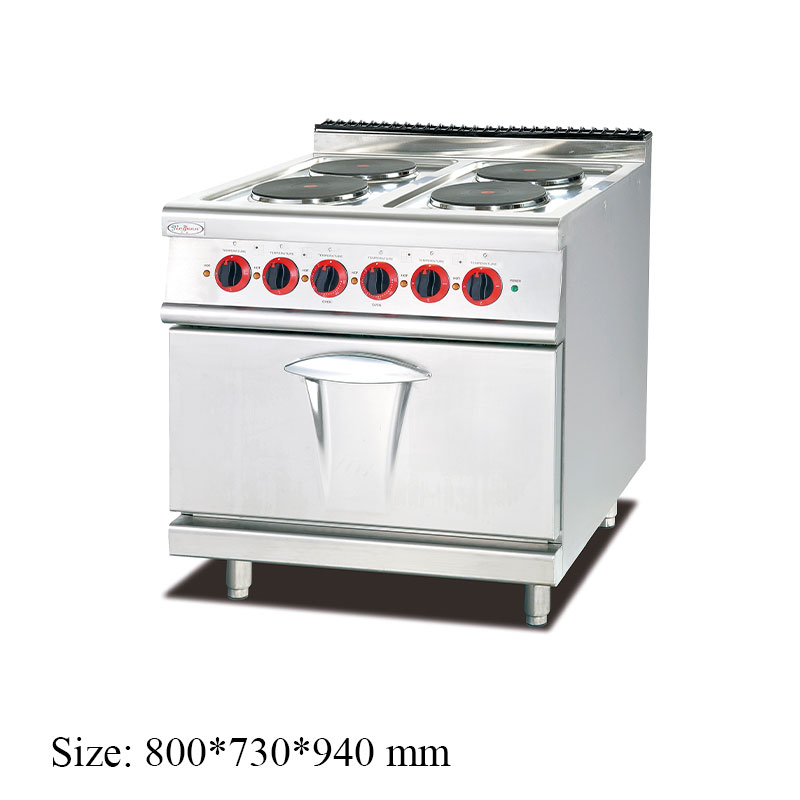 EH-787B Electric Range With 4-Hot Plate & Oven commercial kitchen equipment