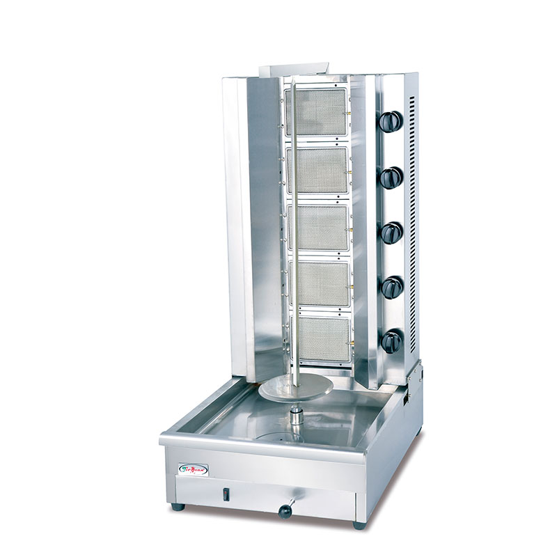 GB-1050 Gas Kebab Machine(5 burners) commercial kitchen equipment