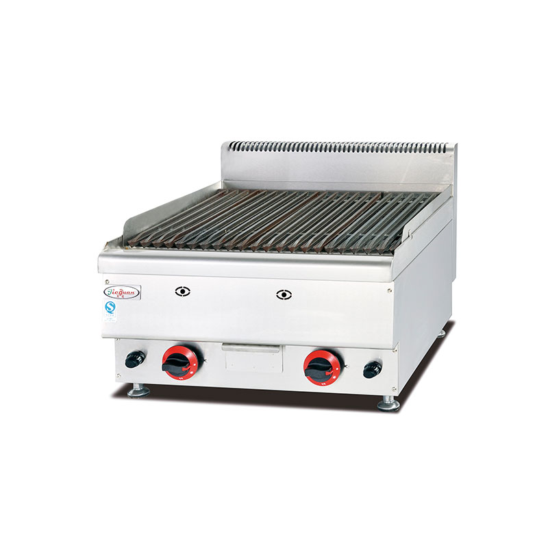 GB-569 Counter Top Gas Lava Rock Grill commercial kitchen equipment