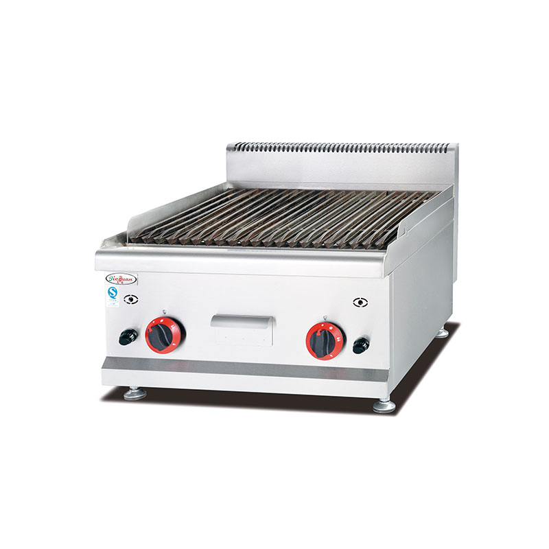 GB-589 Counter Top Gas Lava Rock Grill commercial kitchen equipment