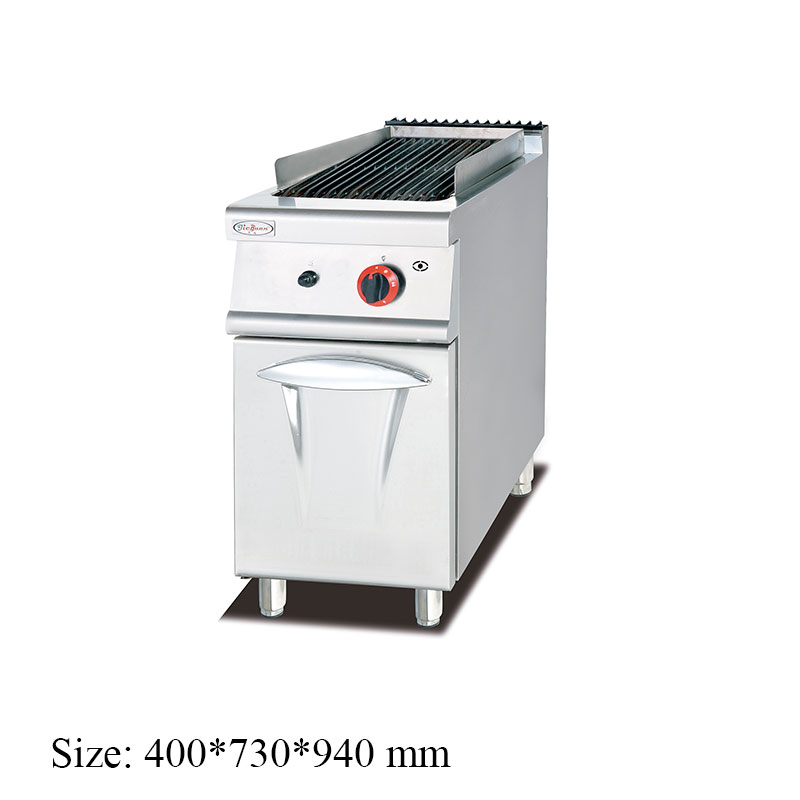 GB-779 Gas Lava Rock Grill with Cabinet commercial kitchen equipment