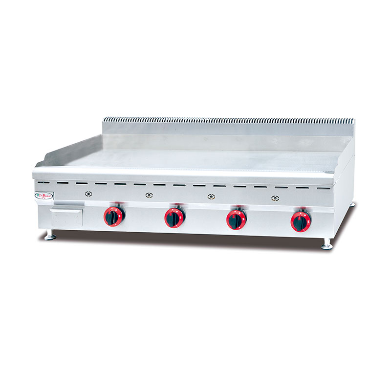 GH-412 Gas Griddle (Flat plate) Griddle plate:12mm commercial kitchen equipment