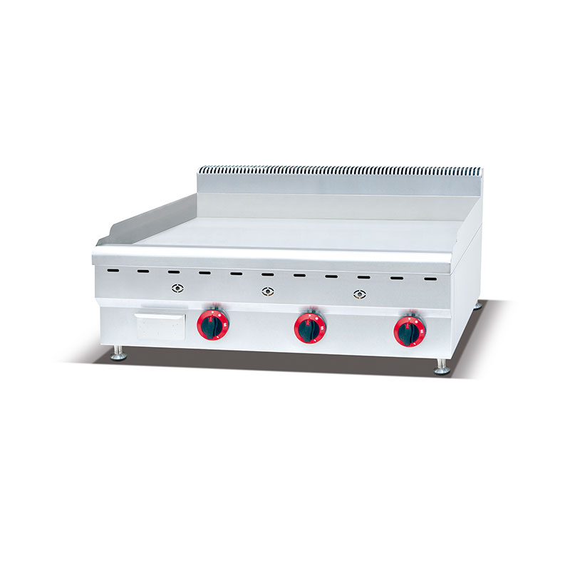 GH-49 Gas Griddle (Flat plate) Griddle plate:12mm commercial kitchen equipment