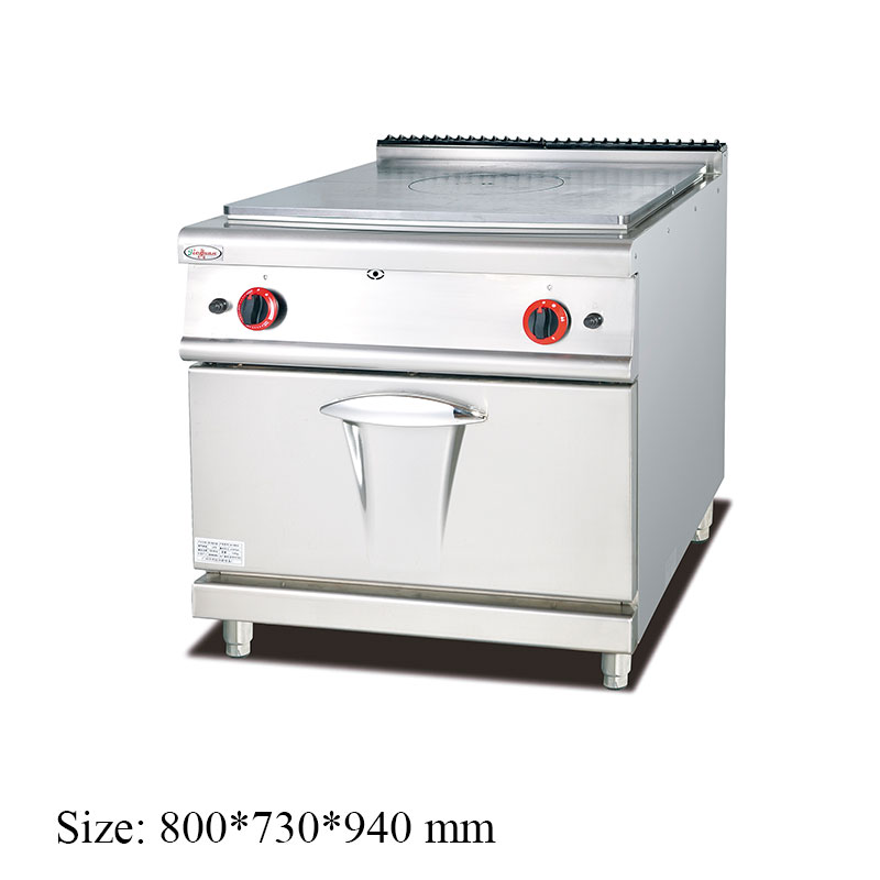 GH-783A French Hotplate with oven, commercial kitchen equipment