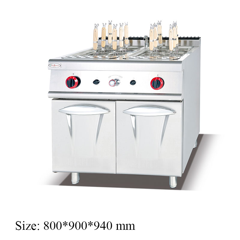 GH-988 Gas Pasta Cooker with Cabinet commercial kitchen equipment
