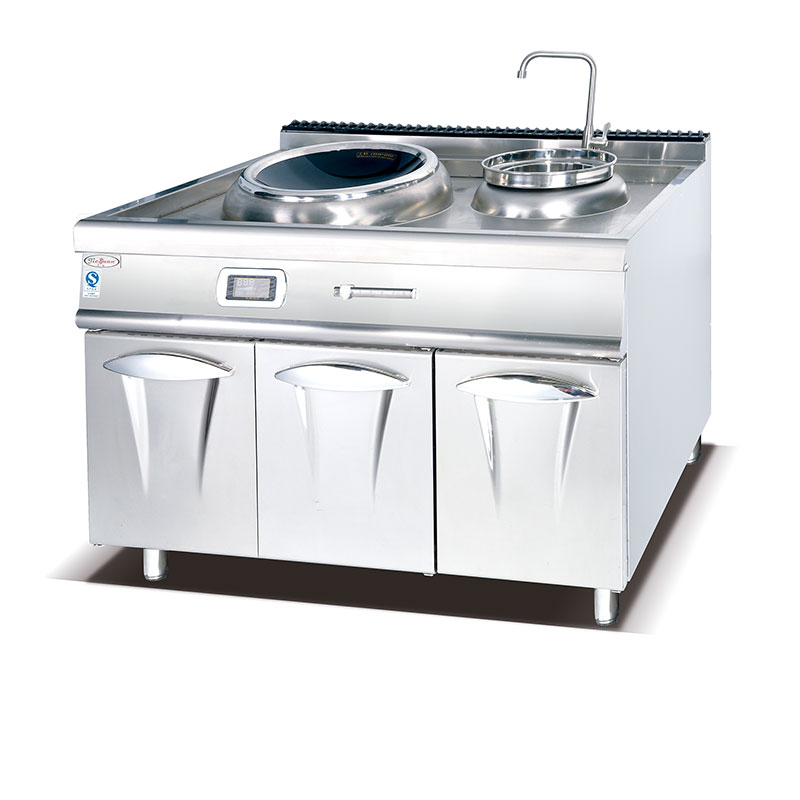 JG-492 Freestanding Burner Induction Cooker With Cabinet commercial kitchen equipment