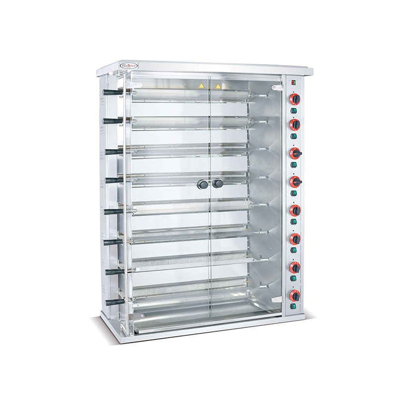 JGT-8P Gas Rotisserie(8skewers) commercial kitchen equipment