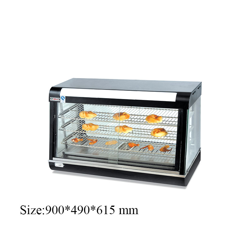 R60-1 Curved Glass Warming Showcase product photo