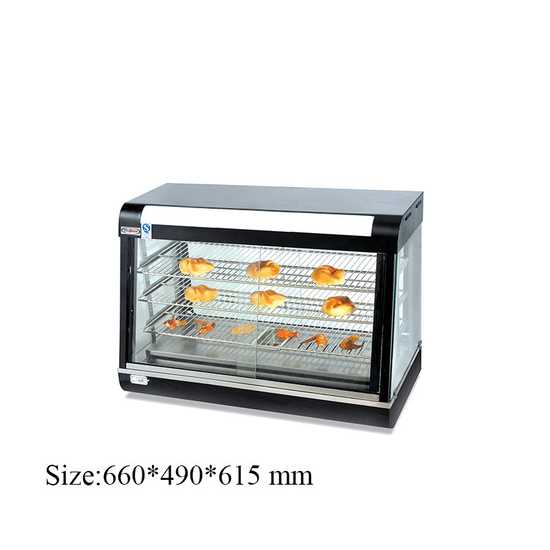 R60-2 Curved Glass Warming Showcase commercial kitchen equipment