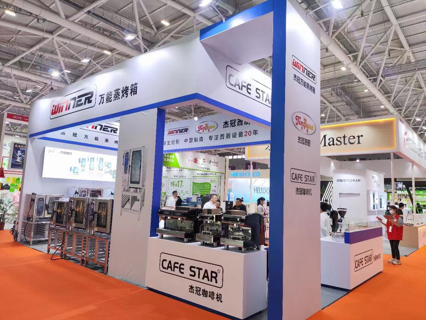 Jieguan booth at Shenzhen HOTELEX 2023